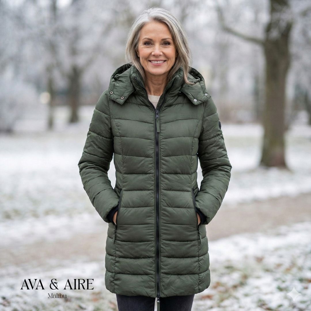 Elise™ - Long down jacket