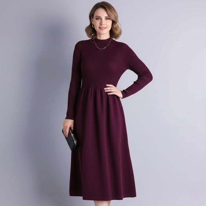 Women Knitted Sweater Dress